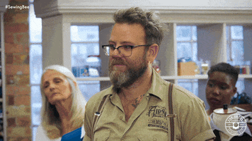 Awkward Sewing Bee GIF by The Great British Sewing Bee