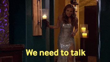 we need to talk hannah GIF by The Bachelorette