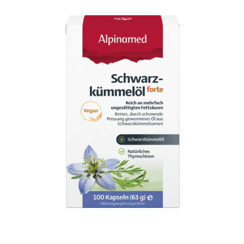 Schwarzkümmel Sticker by Alpinamed