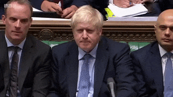 Serious Boris Johnson GIF by GIPHY News