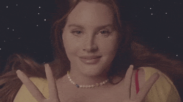 Peace Reaction GIF by Lana Del Rey