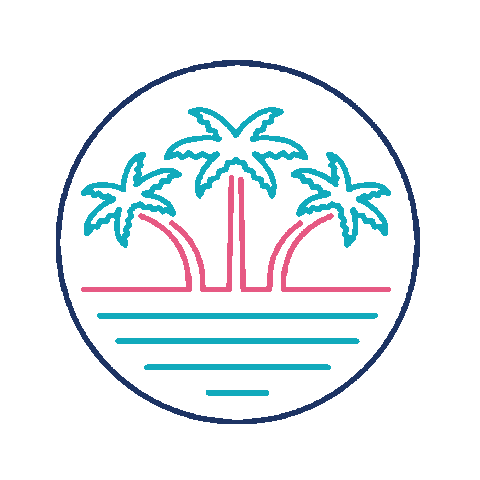 Paradise Poke Sticker