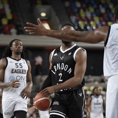 Out Of My Way Basketball GIF by London Lions