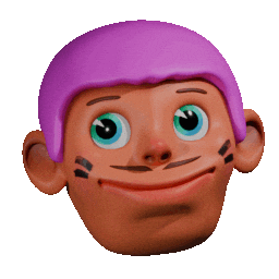 Wink Sticker