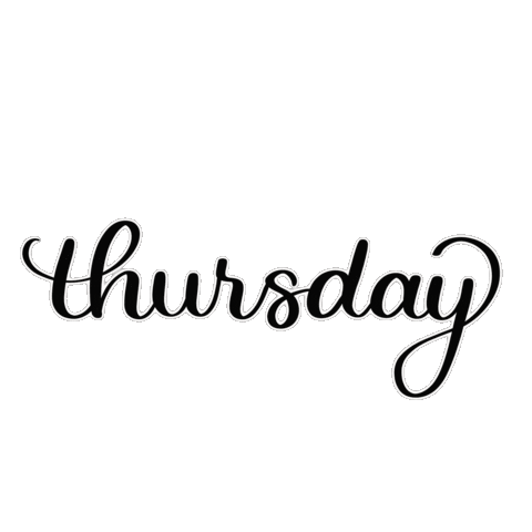 Thursday Sticker