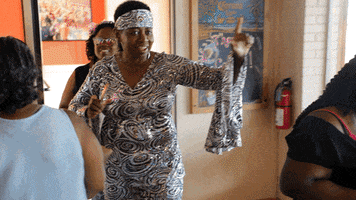 Happy Black Woman GIF by The Crab Place
