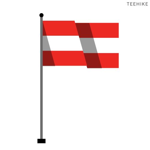 Austria Flag GIF by Teehike