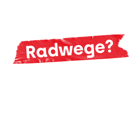 Autofahr-Ende für Radfahrende Sticker