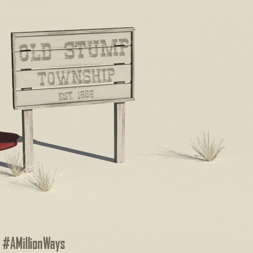 A Million Ways Tumbleweed GIF by A Million Ways To Die In The West