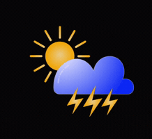 Raining Weather Forecast GIF