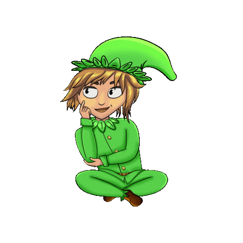 Tizzy The Elf Sticker