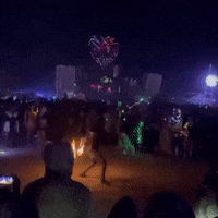 Burning Man Festival GIF by Storyful