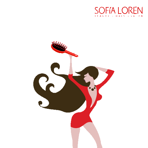 Sofia Loren Salon Sticker