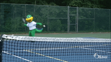 Tennis Dinosaur GIF by OttawaRecCulture
