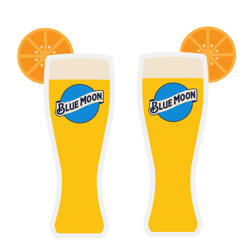 Blue Moon Beer Sticker by Blue Moon Brewing Company