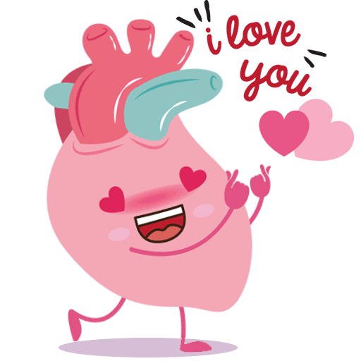 I Love You Hearts GIF by Singapore Heart Foundation