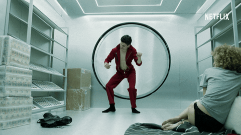 La Casa De Papel Dancing GIF by NETFLIX