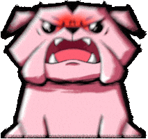 Angry Dog Sticker by Gottlos Auf Mutter