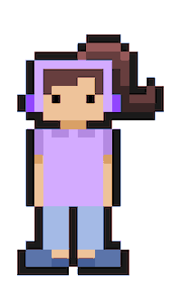 8 Bit Dance Sticker