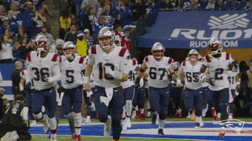 Go Game Time GIF by New England Patriots
