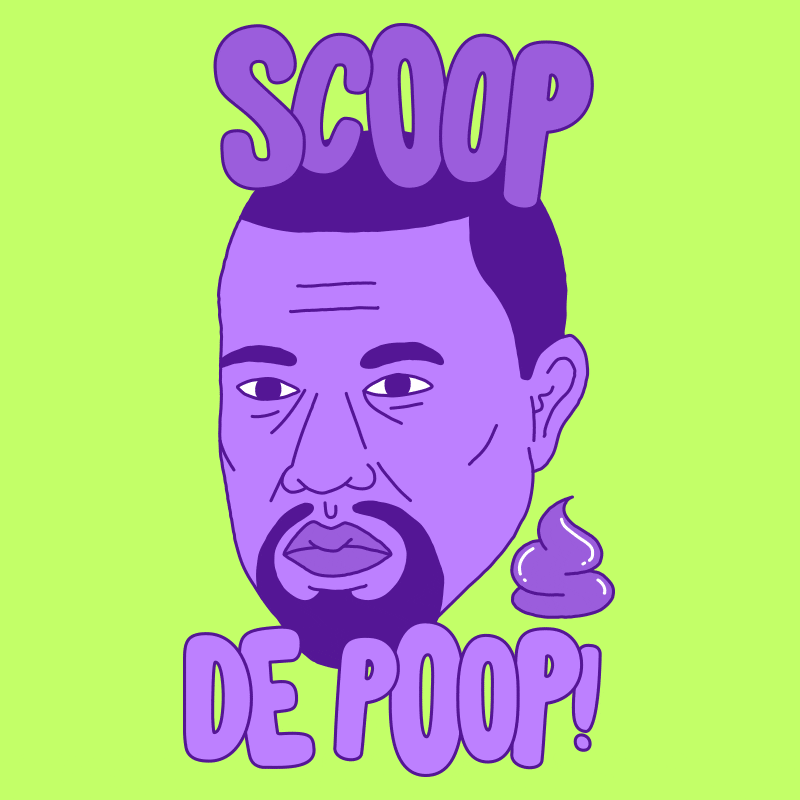 koste Charmerende Trin Kanye West Poop GIF by Psychrome - Find & Share on GIPHY