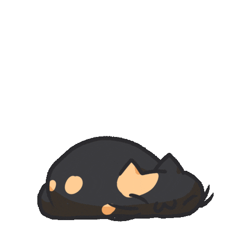 Cat Sticker by bunny_is_moving