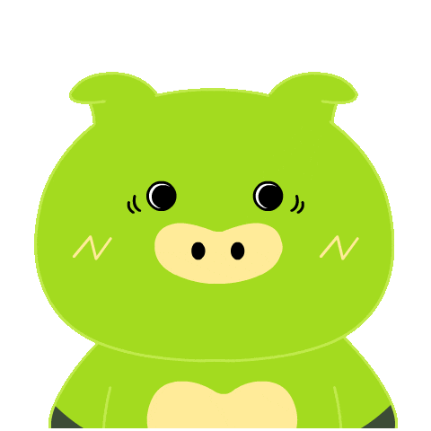 Pig 돼지 Sticker by PCCCR