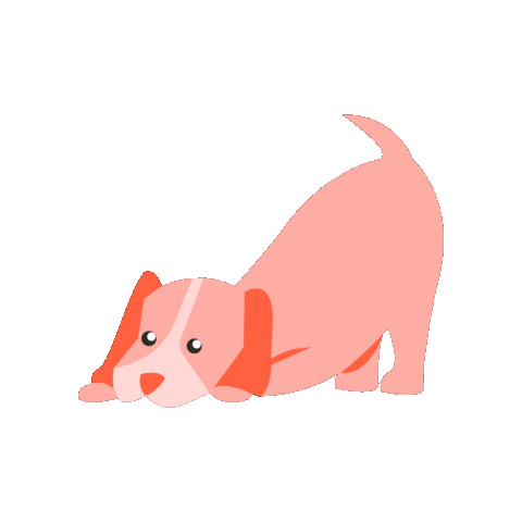 Downward Dog Sticker by VCA Animal Hospitals