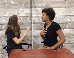 Looking American Sign Language GIF by CSDRMS