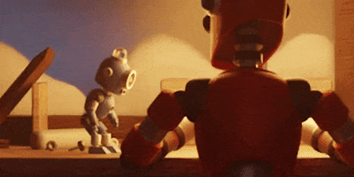 Happy Good Morning GIF by Space Robots ⚡