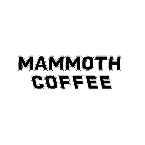 매머드커피 Sticker by mammothcoffee