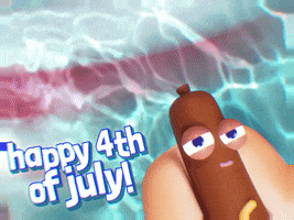 Independence Day Summer GIF by GIPHY Studios 2023