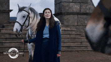 Wheel Of Time Smiling GIF by Amazon Prime Video