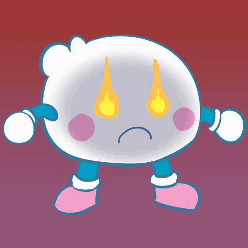 Angry Emosi GIF by HaloMiyu