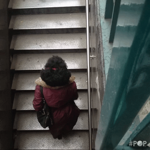 escalator urbanism GIF by GoPop