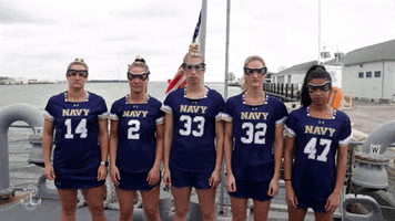 Womens Lacrosse Seniors GIF by Navy Athletics