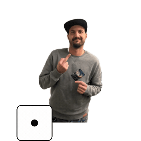 Mike Dice Sticker by GamesClub