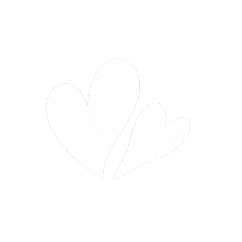 White Heart Love Sticker