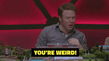 Dimension 20 Youre Weird GIF by Dropout.tv