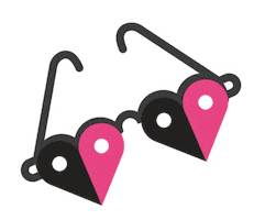 Glasses Love Sticker by FYHP