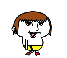 Hair What Sticker by kwaesam