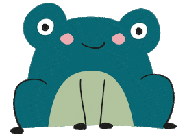 Frog Toad Sticker