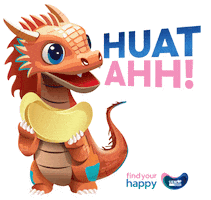 Happy Dragon Sticker by UEMSunrise