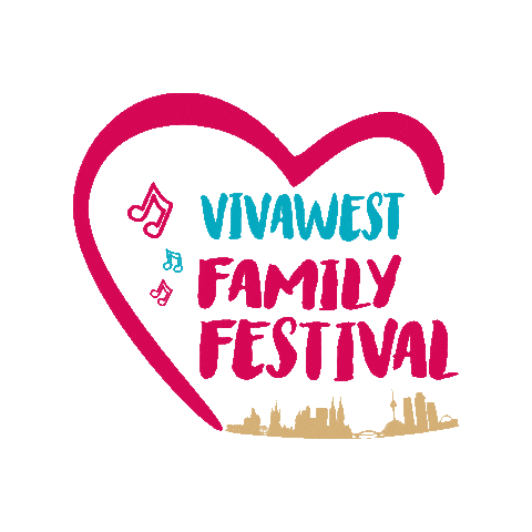 Logo Viva Sticker by vivawest family festival
