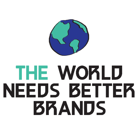 Need Globe Sticker by Branding a Better World
