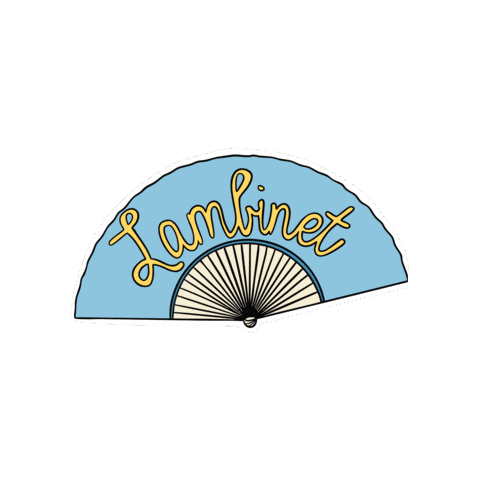 Fan Museum Sticker by Nathalie Lambinet