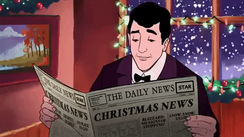 Giphy - Dean Martin GIF by Christmas Music