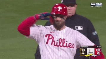 Excited Bryce Harper GIF by MLB