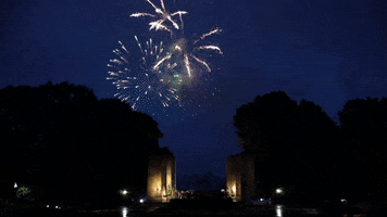 VirginiaTech fireworks hokies july4th fourthofjuly GIF