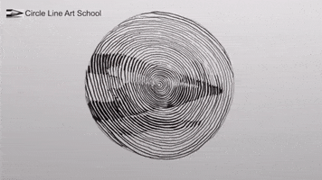Spiral Pencil Drawing GIF by Circle Line Art School